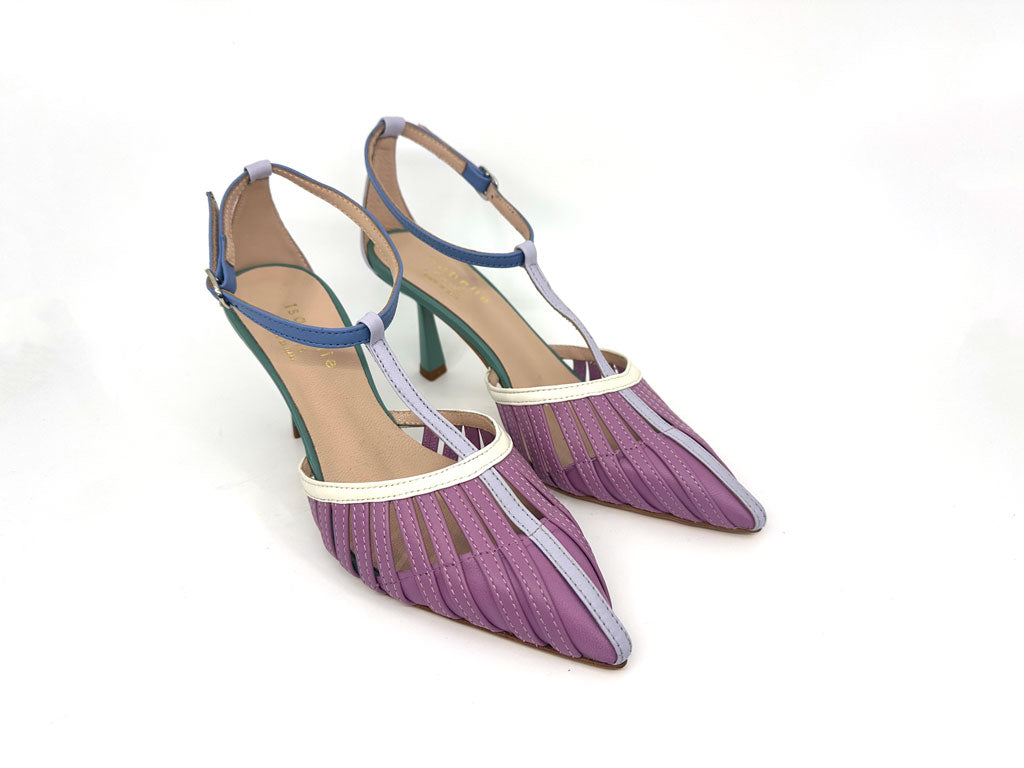 Kim Lilac Slingback Women's Sandals