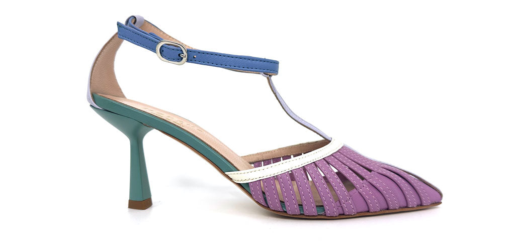 Kim Lilac Slingback Women's Sandals