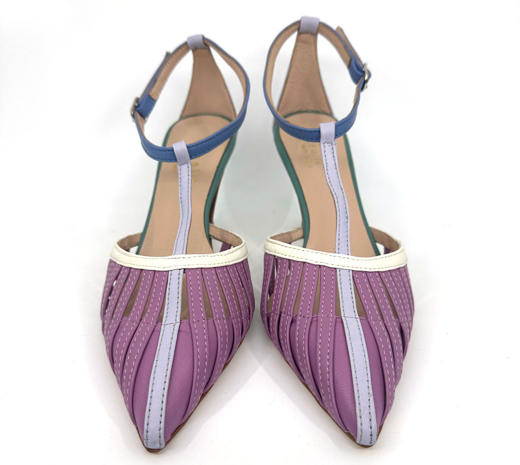 Kim Lilac Slingback Women's Sandals