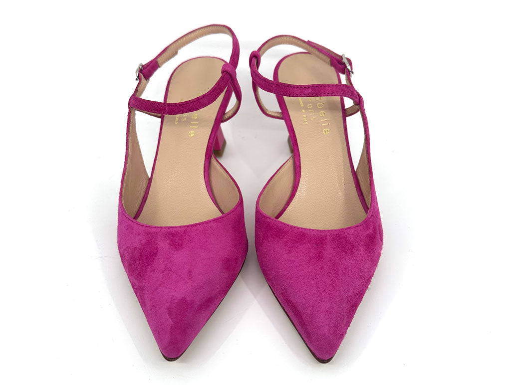 Paris Fucsia Slingback Pumps