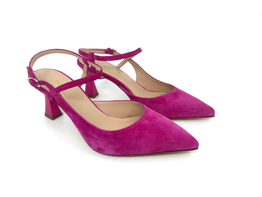 Paris Fucsia Slingback Pumps