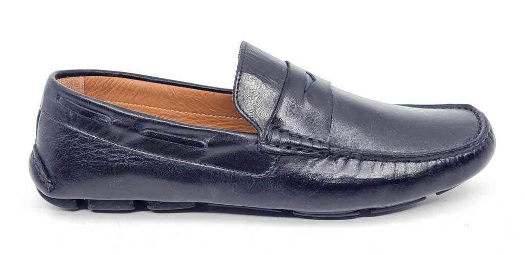 Alonzo Black Men's Driver Shoes