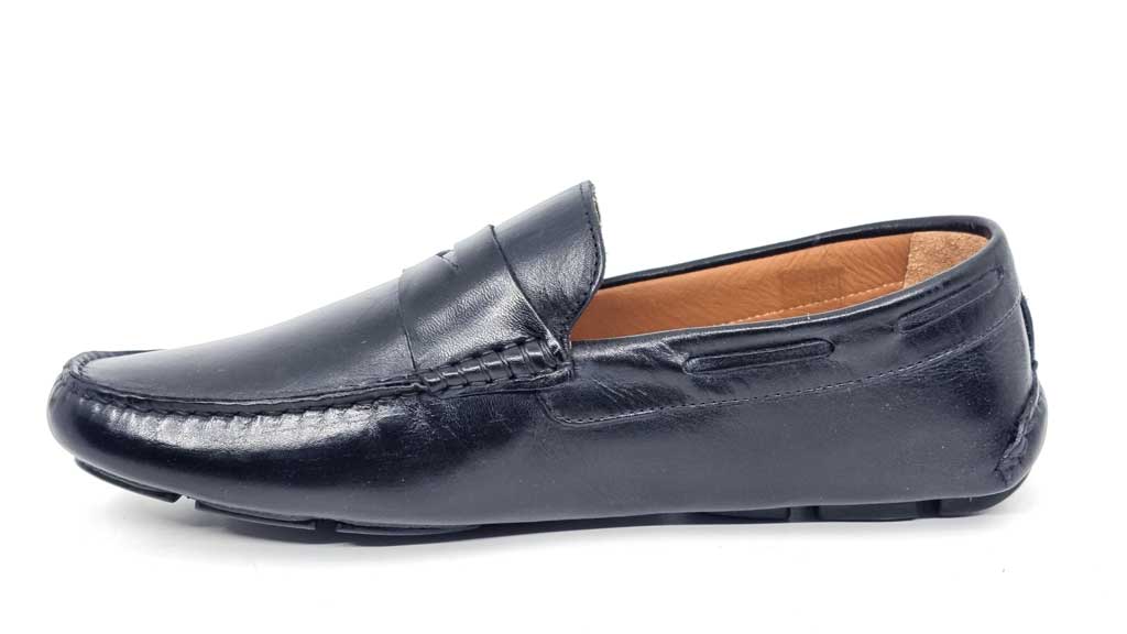 Alonzo Black Men's Driver Shoes