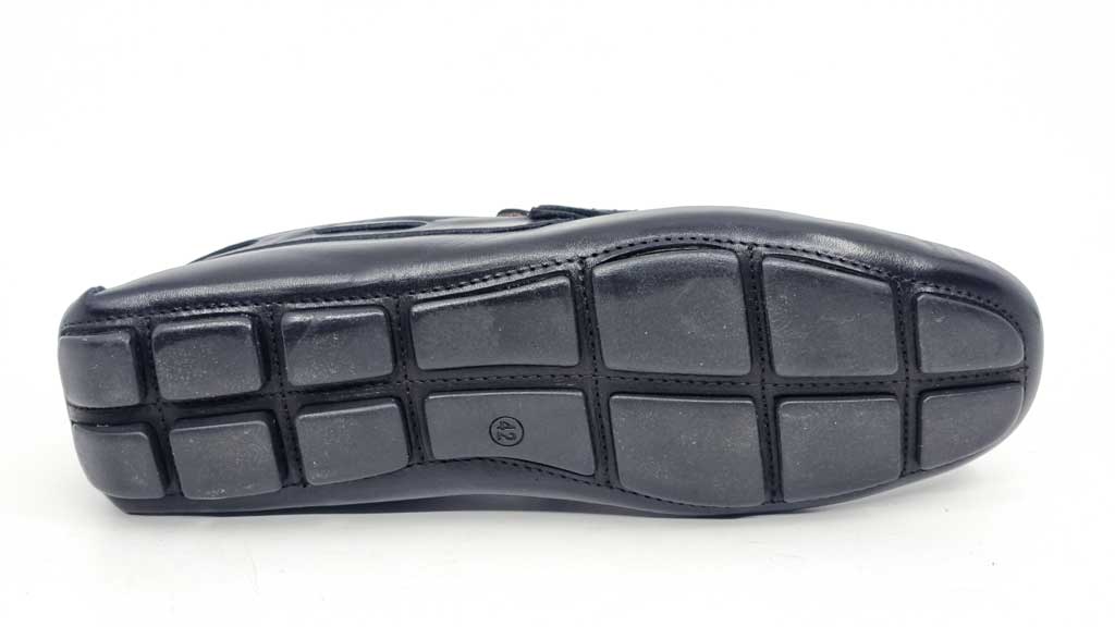 Alonzo Black Men's Driver Shoes