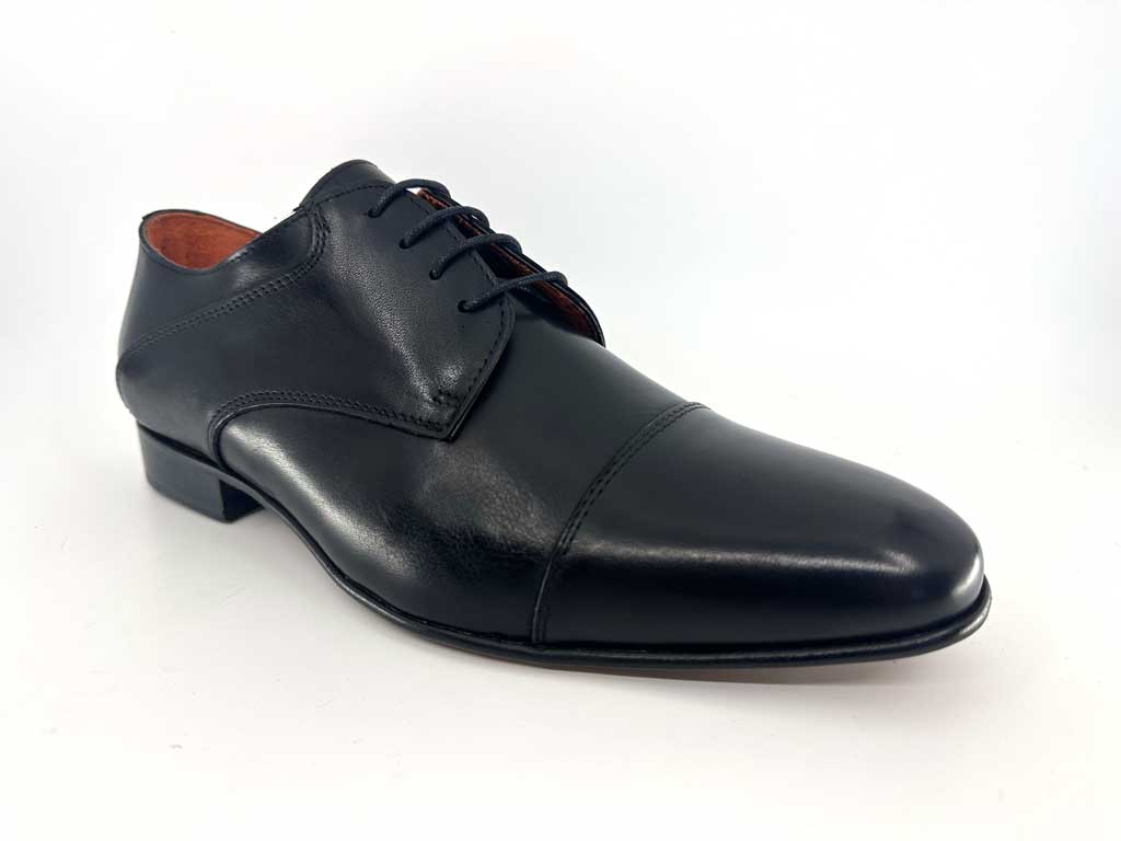 Simon Black Men's Toecap Derby Shoes