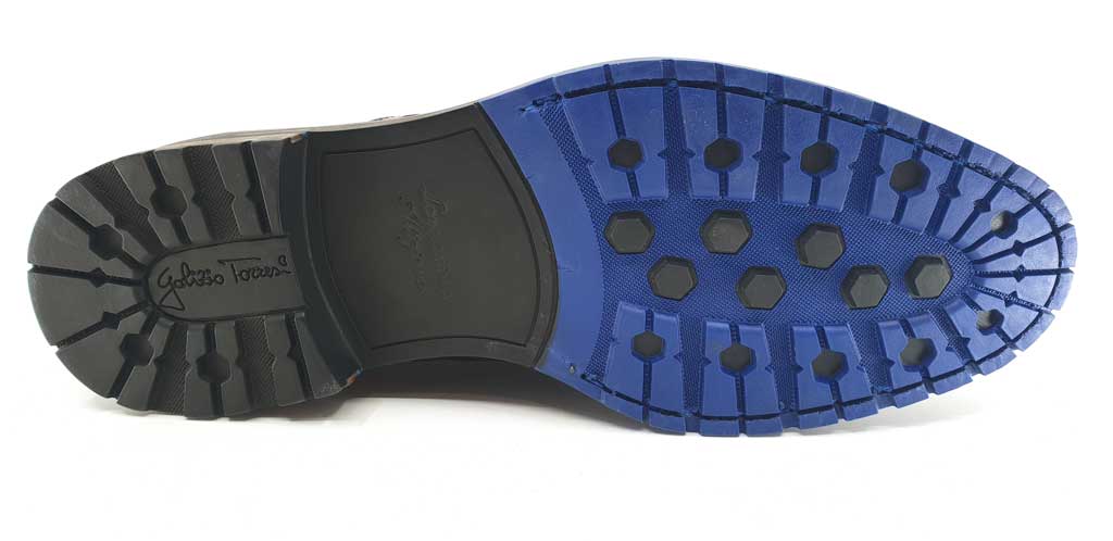 Jason Brown & Blue Lace-Up Men's Shoes
