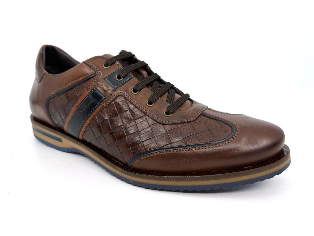 Marcus Brown Leather Lace Up Shoes