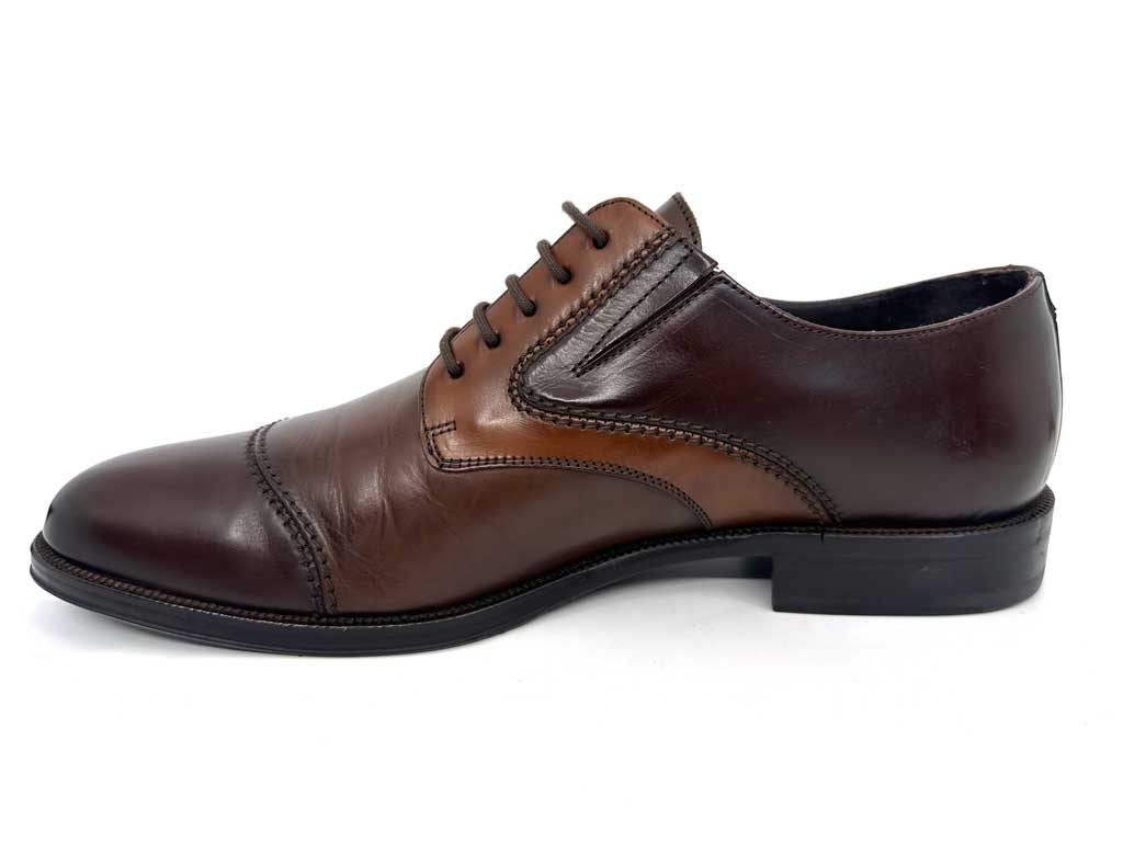 Christian Dark Brown Men's Derby Shoes