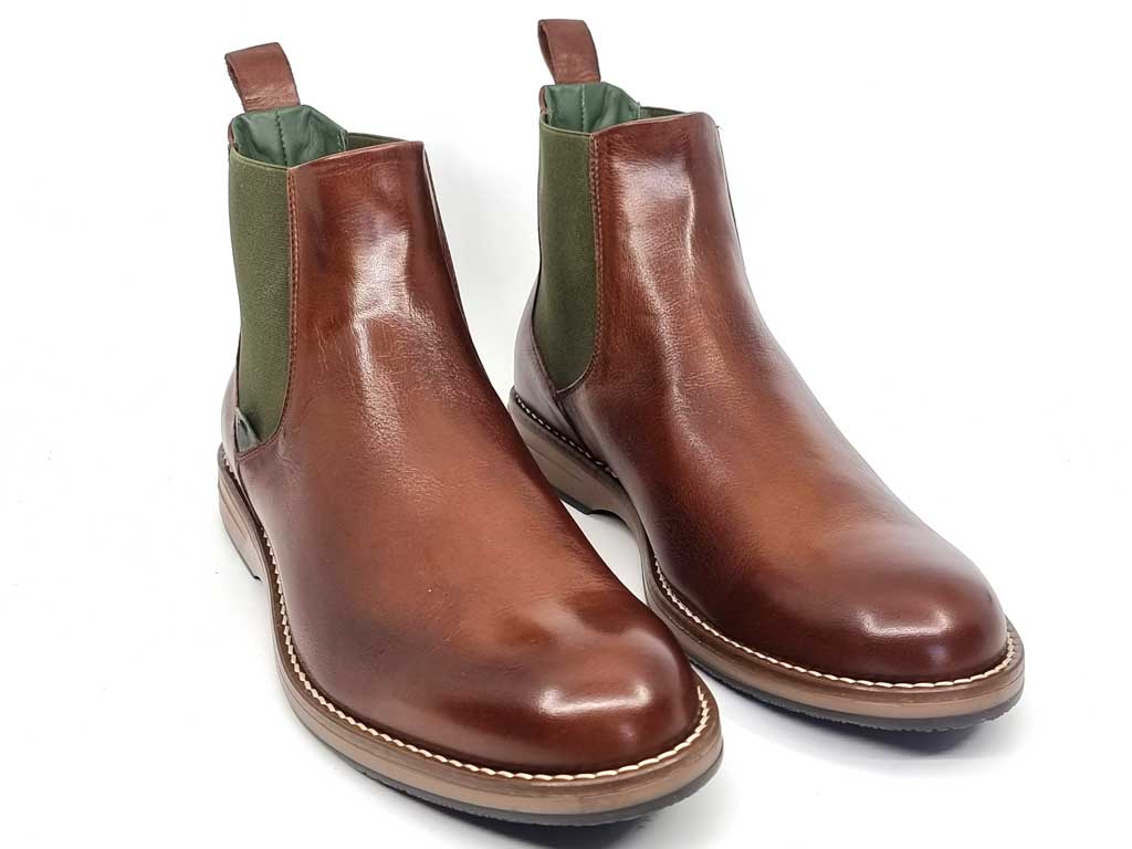 Steele Brown Chelsea Boots soft sole