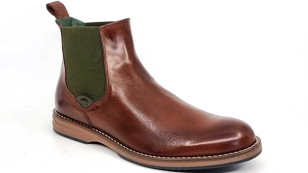Steele Brown Chelsea Boots soft sole