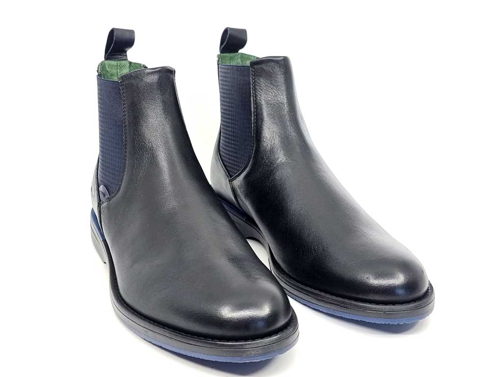 Steele Black Men's Chelsea Boots