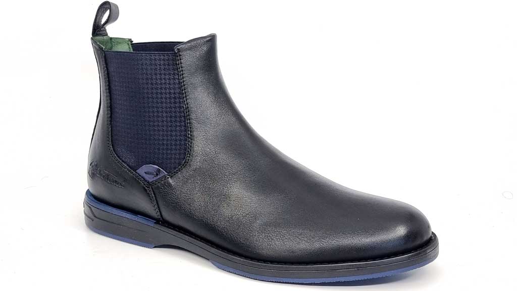 Steele Black Men's Chelsea Boots