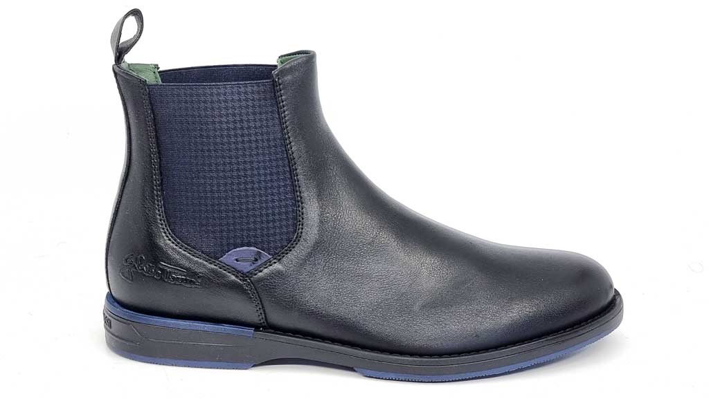 Steele Black Men's Chelsea Boots