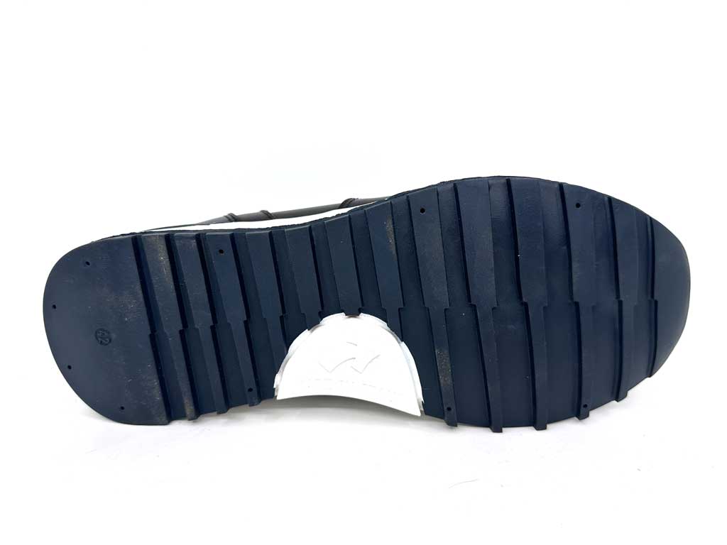 Scott Black Men's Leather Sneakers