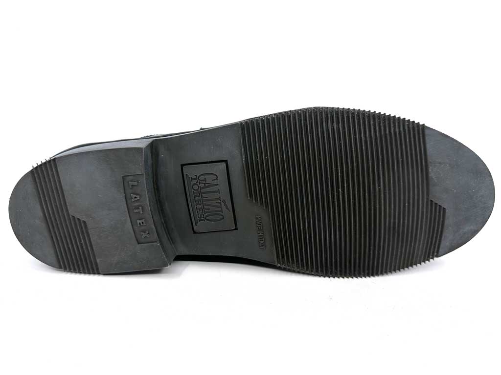 Alexander Black Men's Lace-Up Leather Shoes