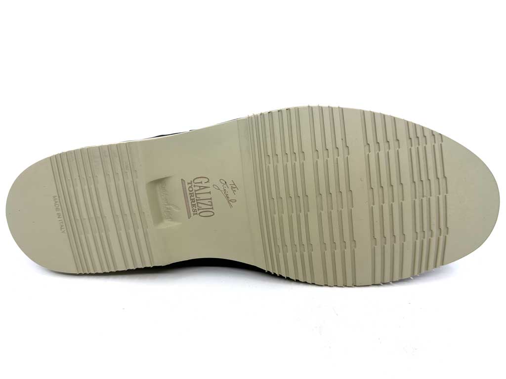 Marty Tan & Navy Men's Lace-Up Shoes