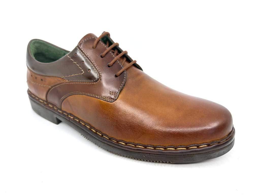 Alexander Brown Men's Leather Lace-Up Shoes