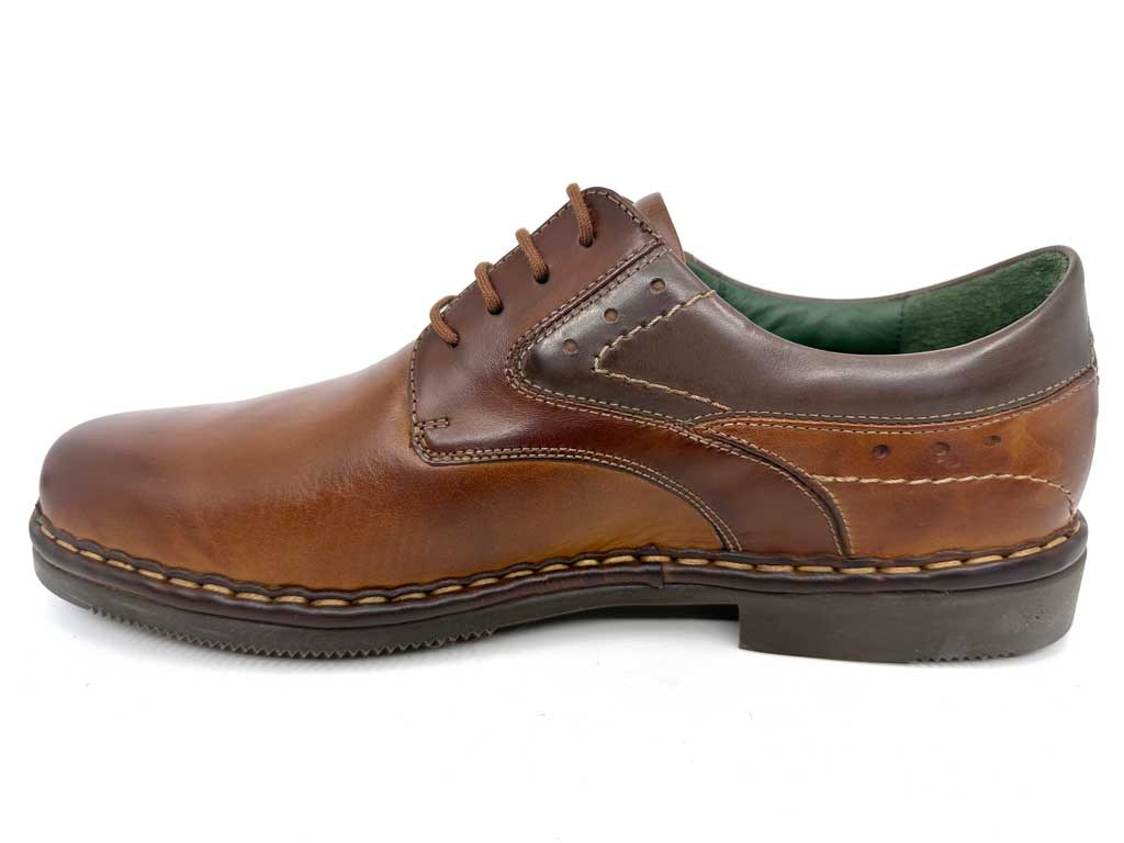 Alexander Brown Men's Leather Lace-Up Shoes