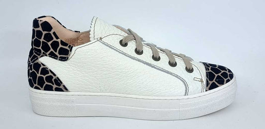 Leopard Women's Leather Sneakers