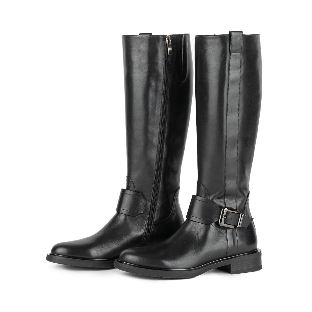 8039 Black Women's Knee-High Boots