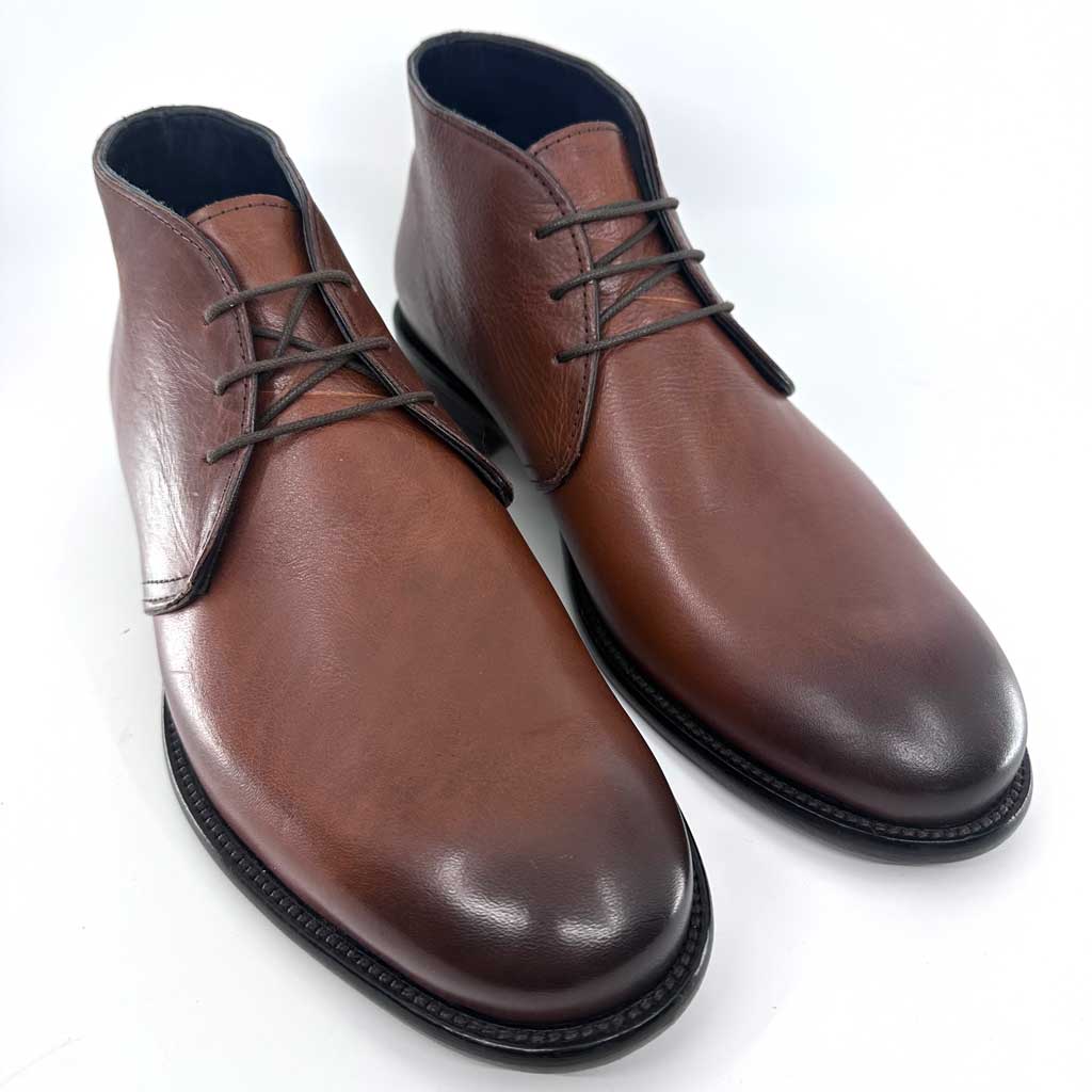 Darren Tan Men's Lace-up Ankle Boots