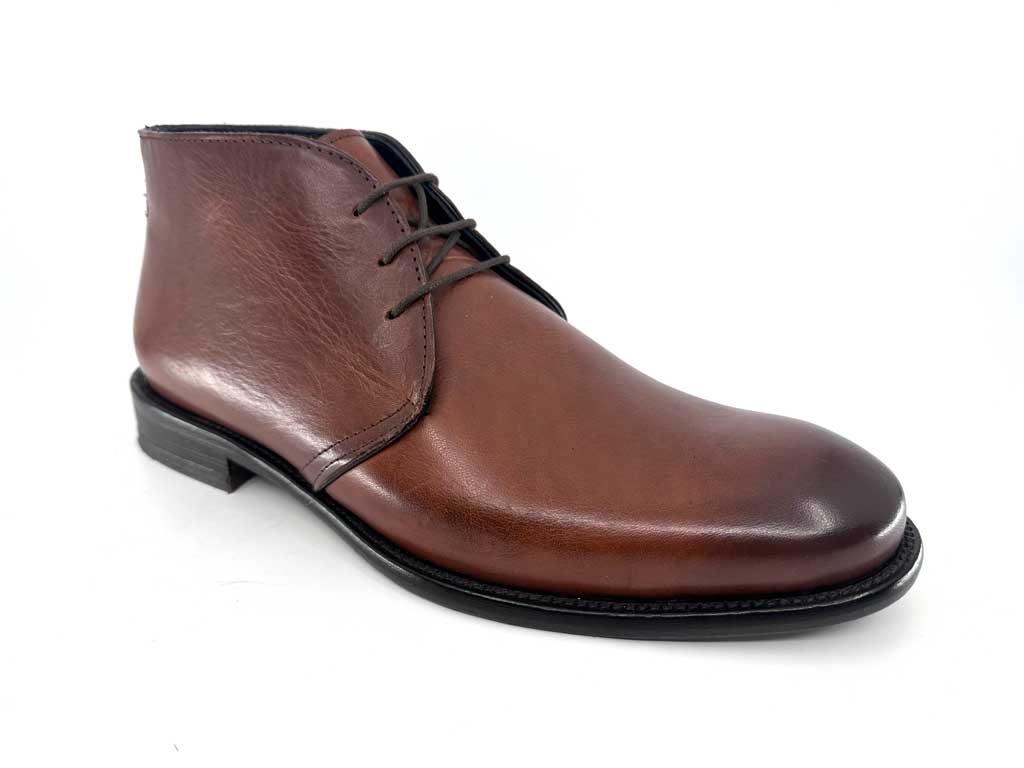 Darren Tan Men's Lace-up Ankle Boots