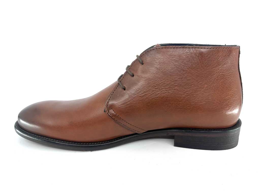 Darren Tan Men's Lace-up Ankle Boots