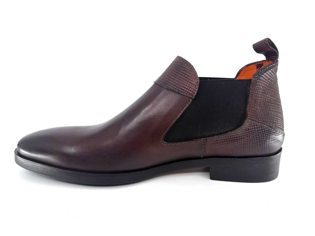 Alex Brandy Brown Men's Ankle Chelsea Boots