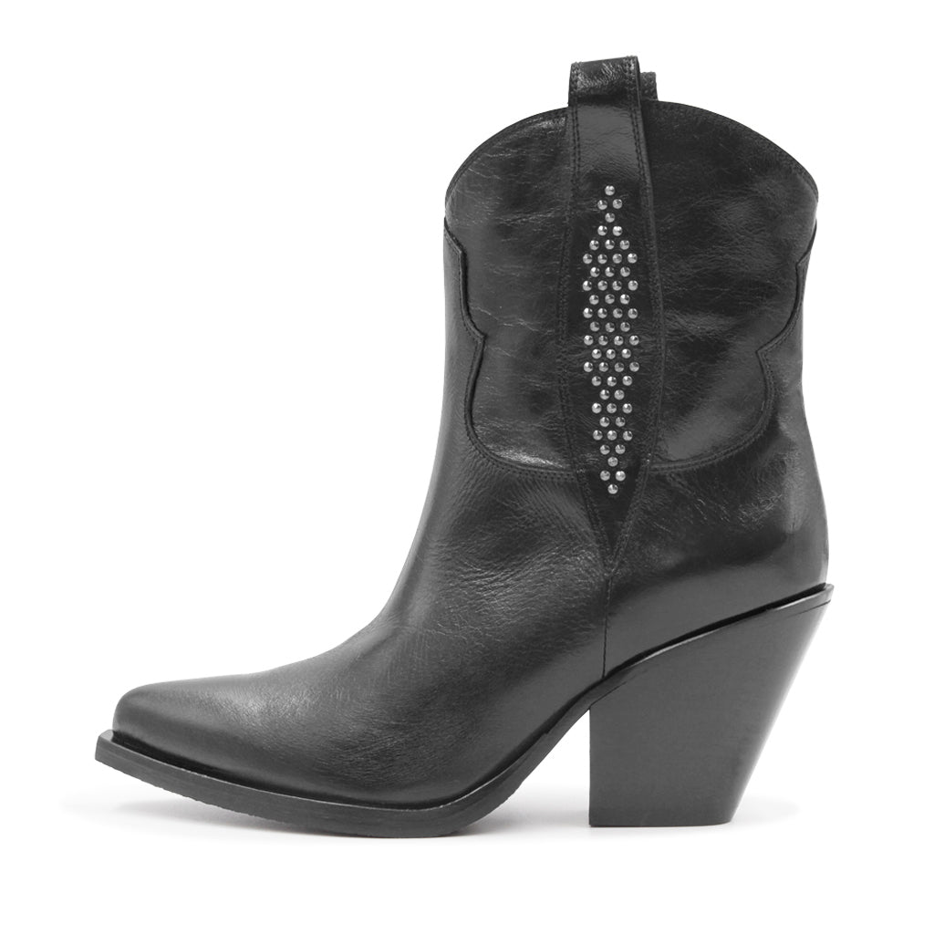 9693 Black Women's Ankle Boots