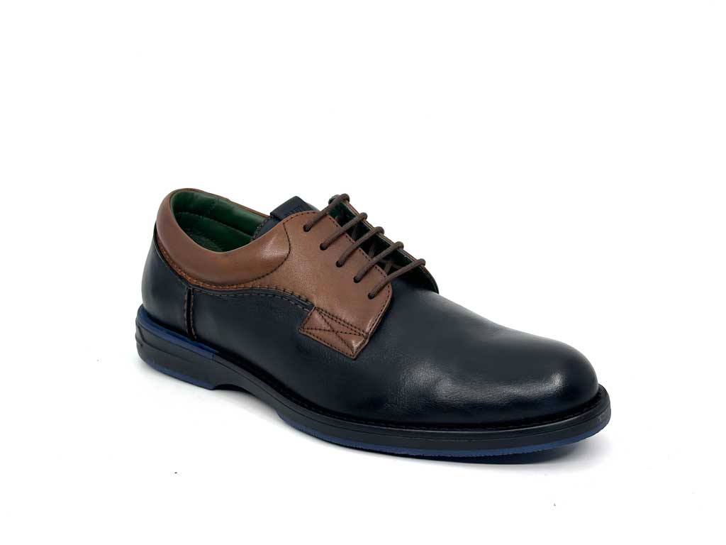 Doug Black Lace-Up Shoes