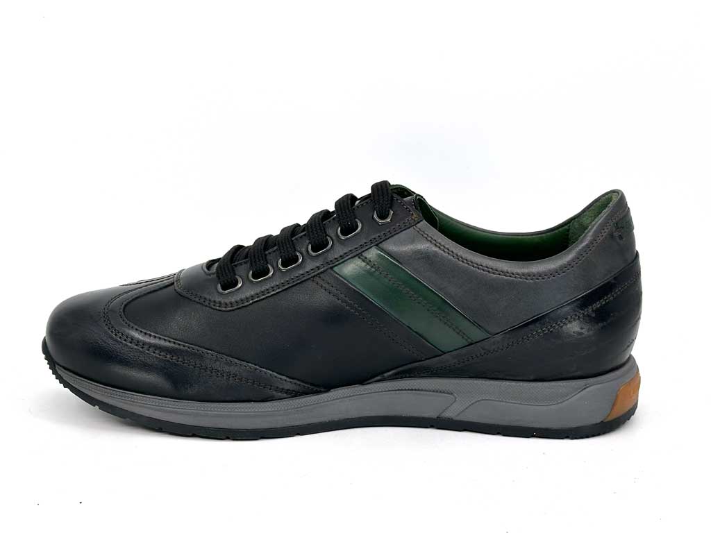 Blair Black Men's Leather Sneakers
