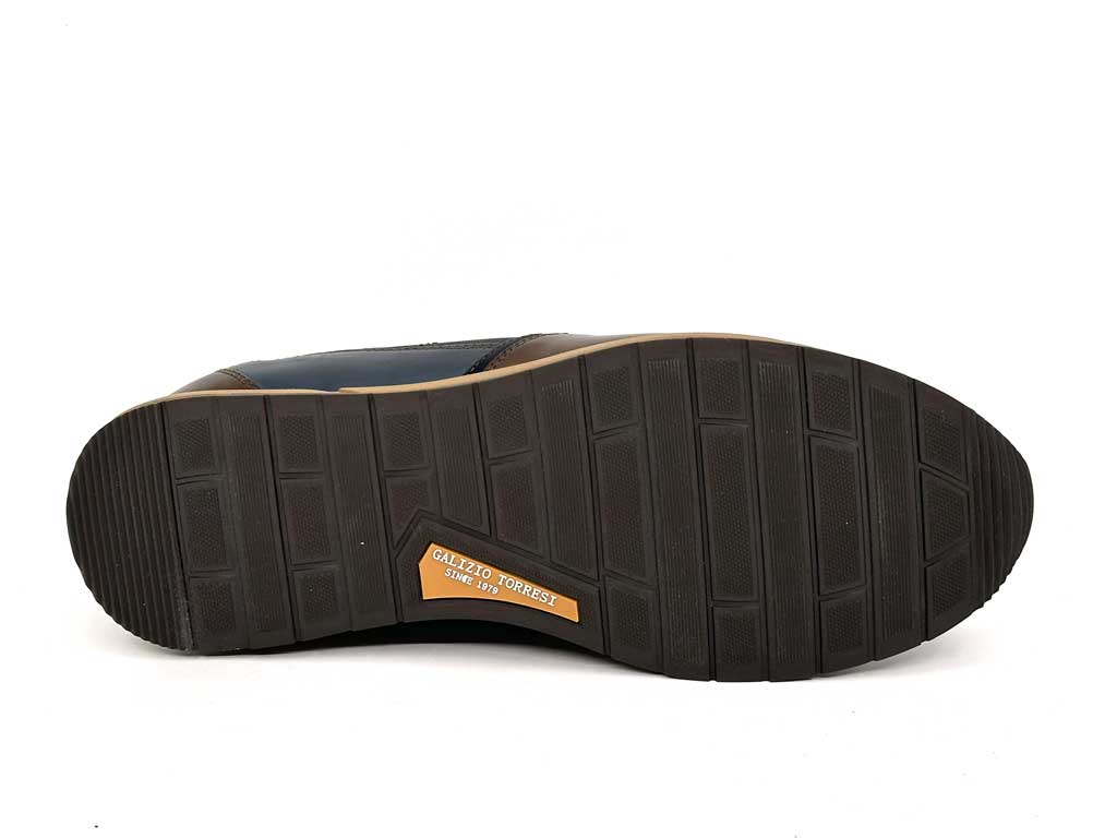 Henry Brown Leather Sneakers