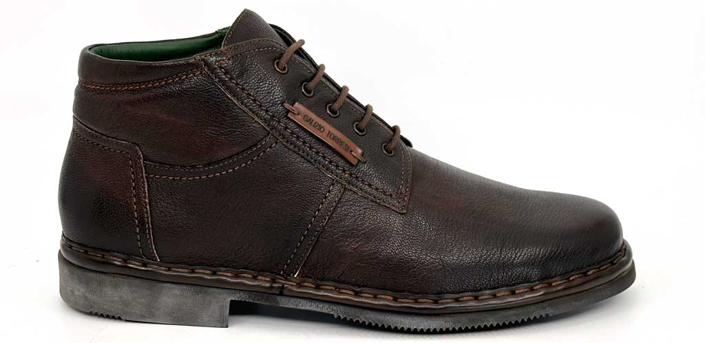 Lukey Dark Brown Men's Lace-Up Boots