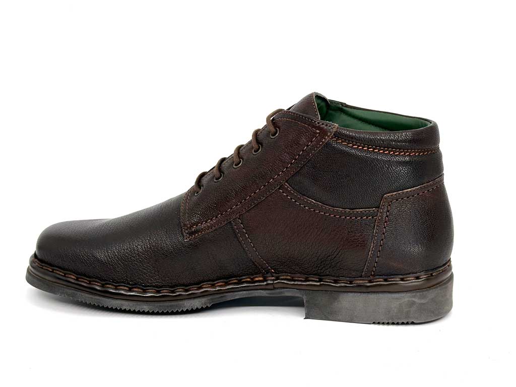 Lukey Dark Brown Men's Lace-Up Boots