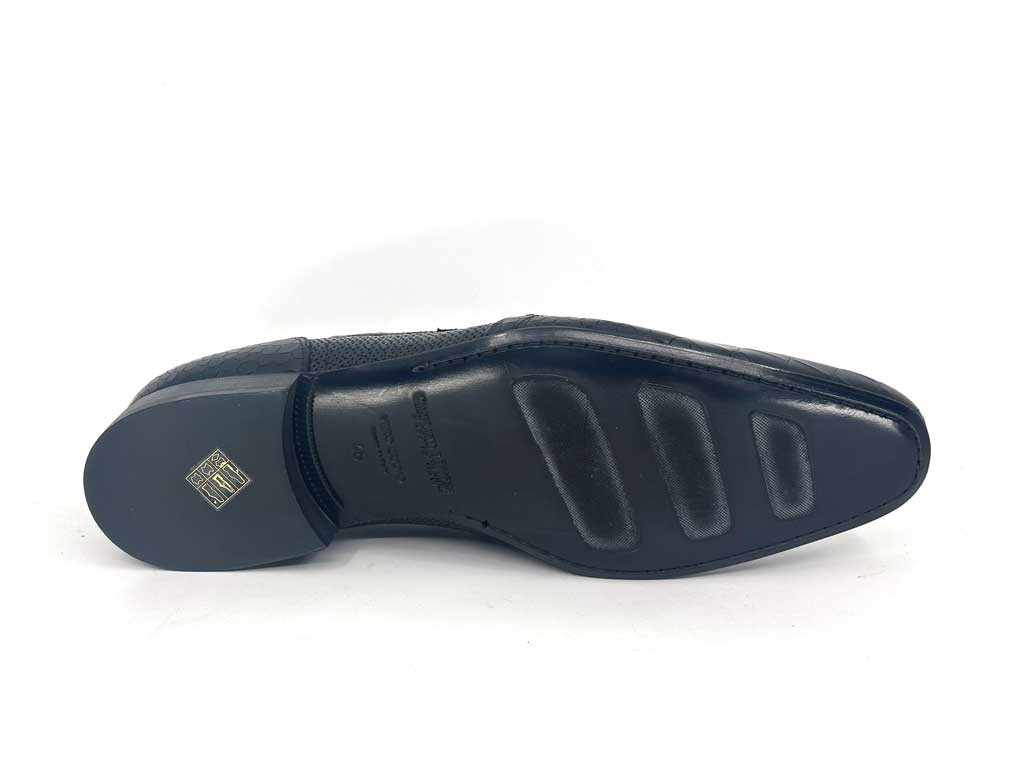 Noah Black Leather Men's Dress Shoes