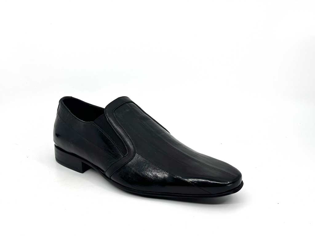 Noah Black Leather Men's Dress Shoes