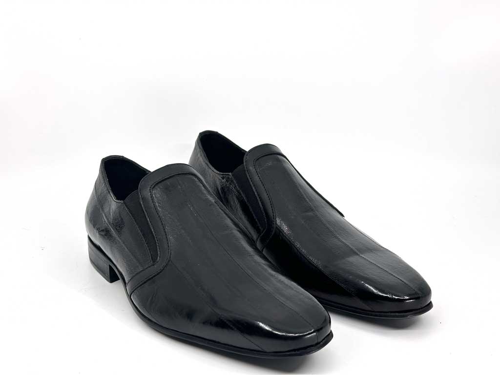Noah Black Leather Men's Dress Shoes
