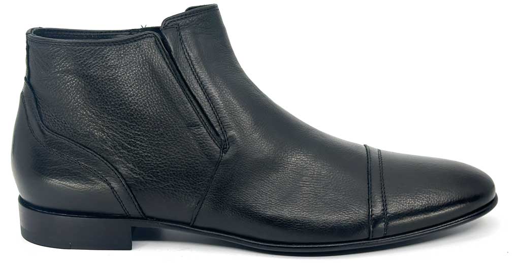 mens black winter dress boots Italian Men's Winter Boots