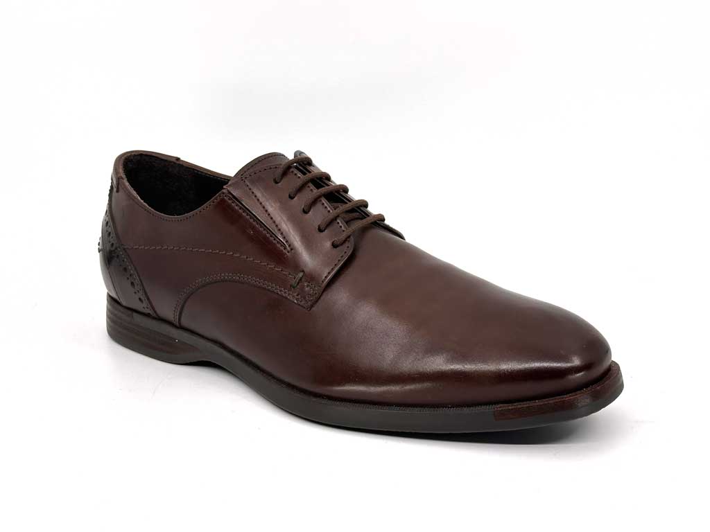 James Dark Brown Men's Lace-Up Shoes