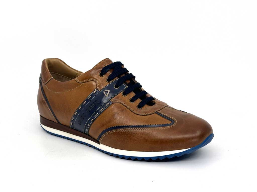 Kieran Brown Men's Leather Sneakers