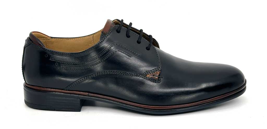Mike Black Men's Derby Shoes