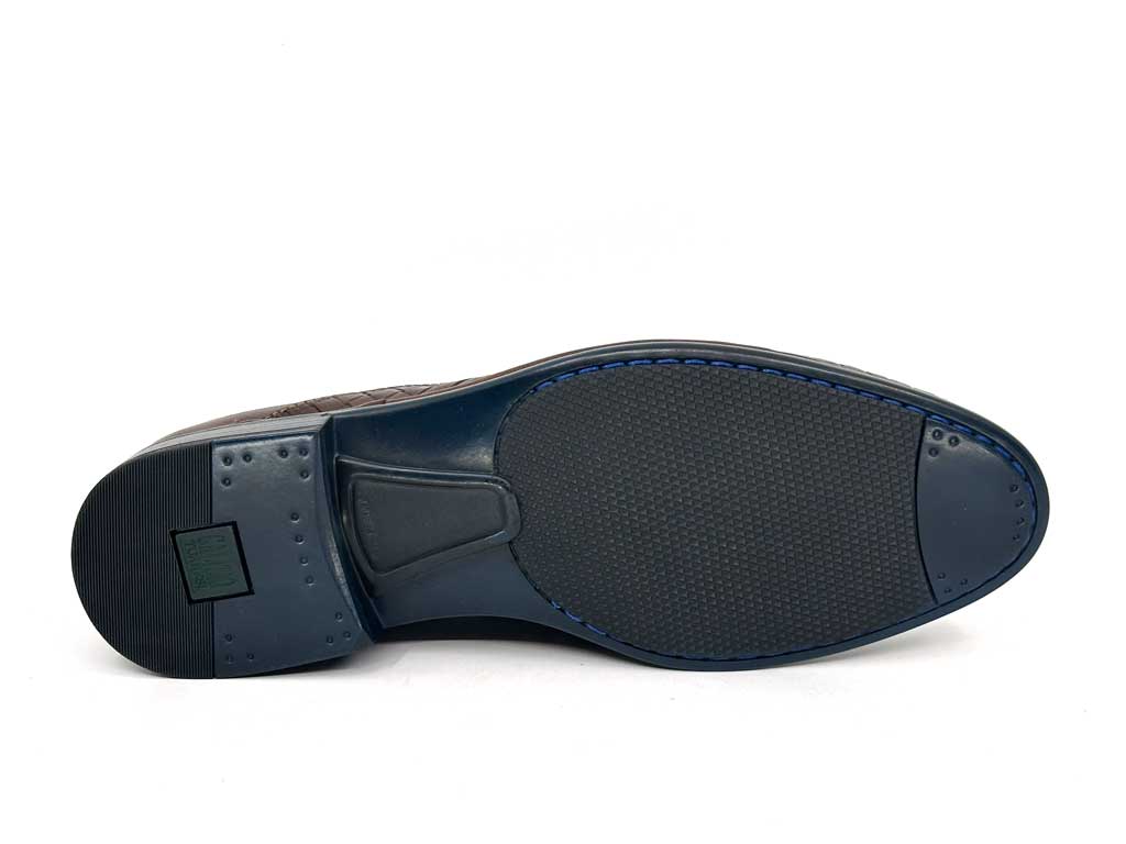 Lawrence Brown Men's Leather Loafers