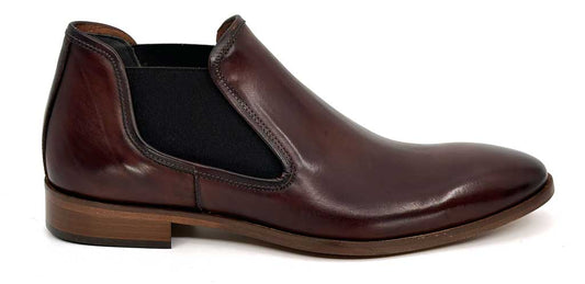 Steven Brandy Brown Men's Low Cut Chelsea Boots