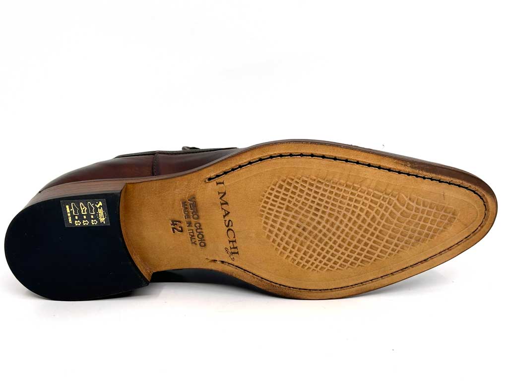 Steven Brandy Brown Men's Low Cut Chelsea Boots