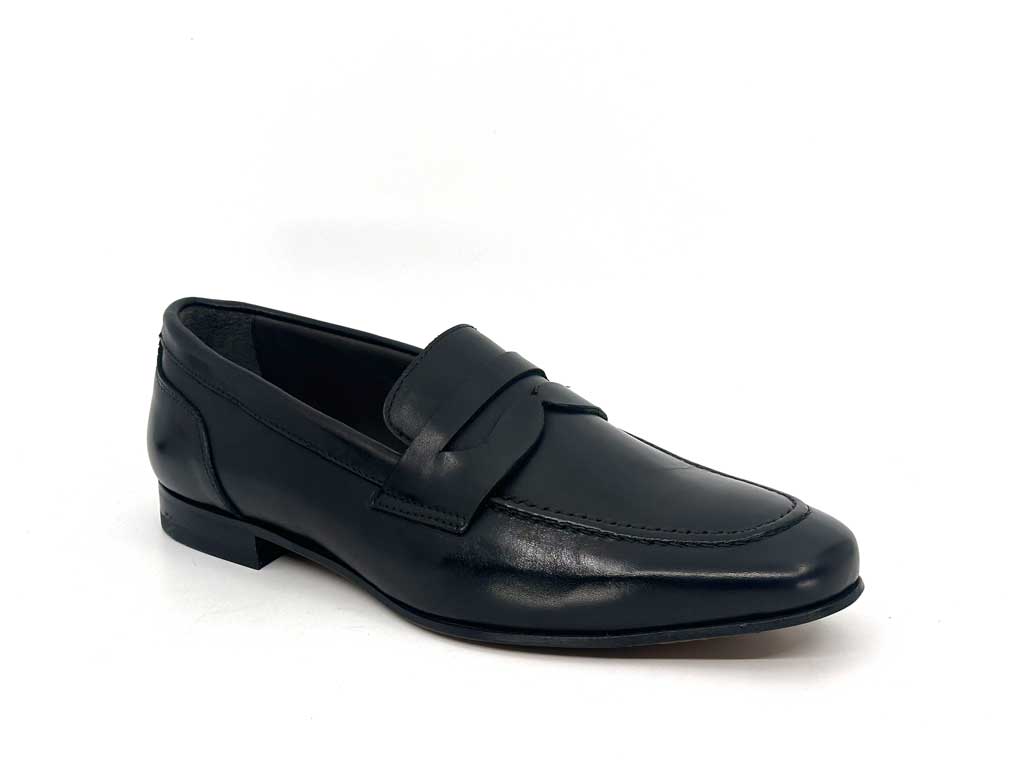 Samson Black Men's Penny Loafers