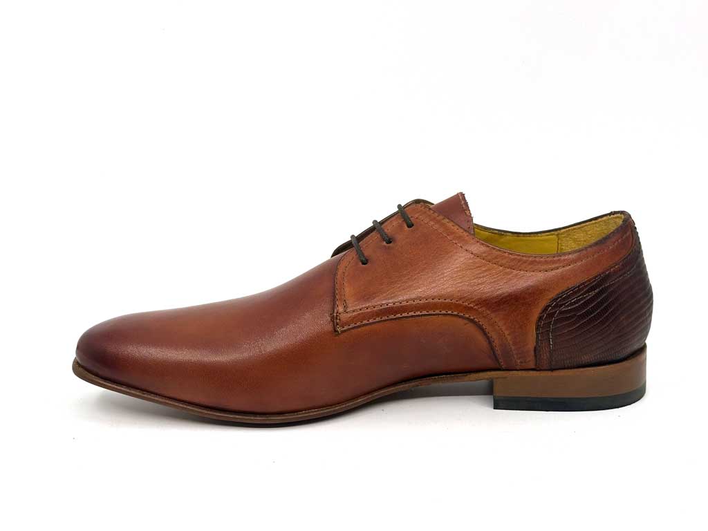 Sergio Tan Men's Derby Dress Shoes