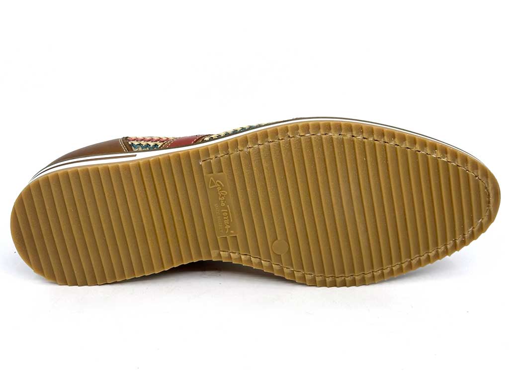 Luka Brown Men's Leather Sneakers