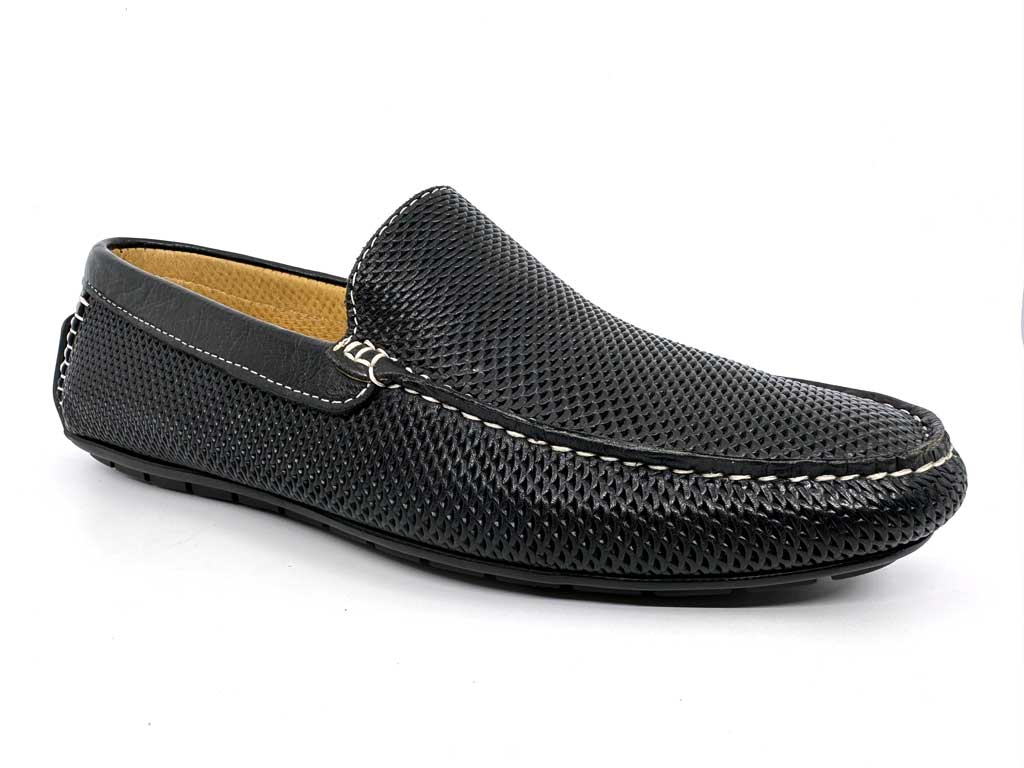 Raul Black Men's Driving Shoes