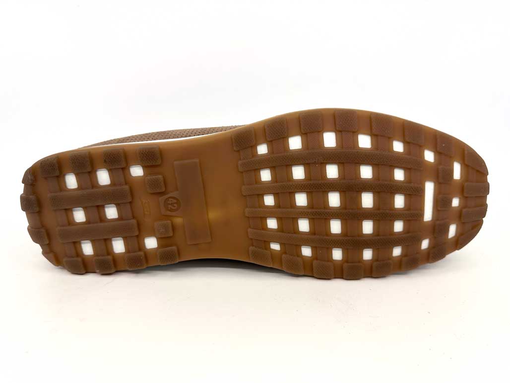 Beige Suede Men's Loafers