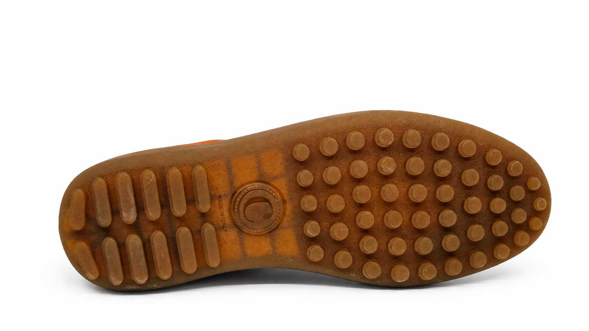 Nicolò Tan Leather Sneakers